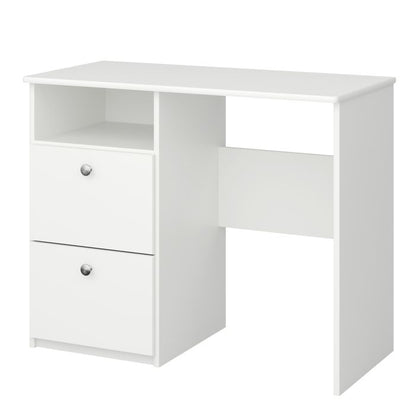 Steens For Kids Desk 2 Drawer in White