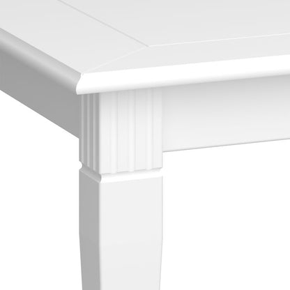 Venice Media Table 2 Doors 1 shelf Pure White