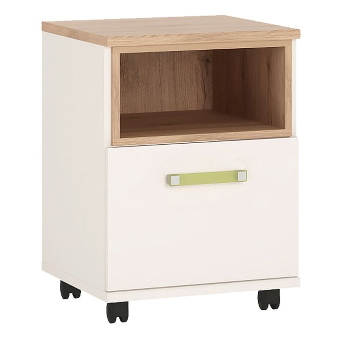 4KIDS 1 Door Desk Mobile with Lemon Handles