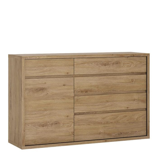 Shetland 1 Door 5 Drawer Cupboard