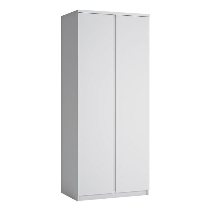 Fribo 2 Door Wardrobe in White