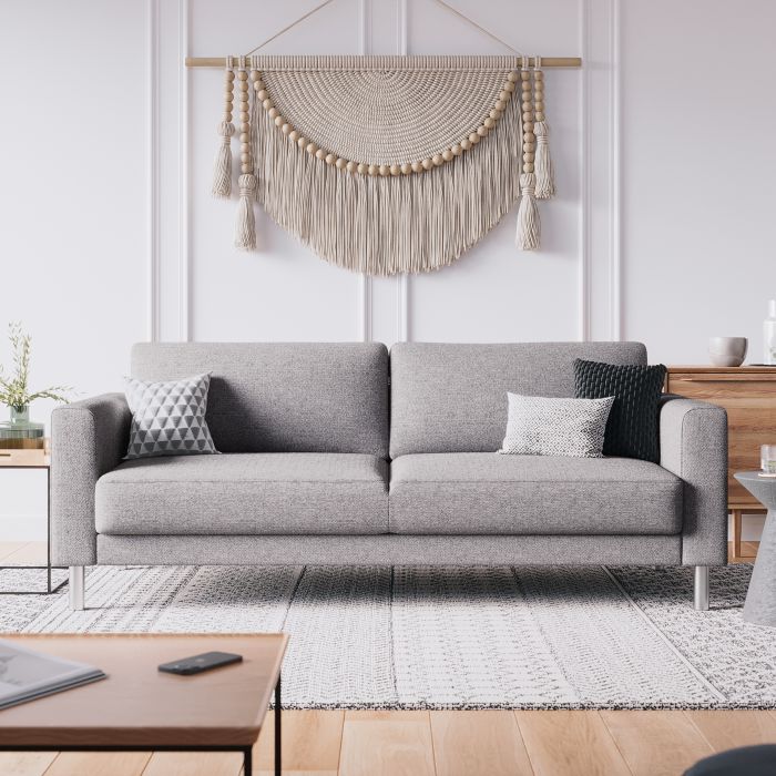 Cleveland 3-Seater Sofa in Nova Light Grey