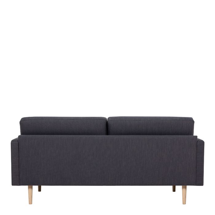 Larvik 2.5 Seater Sofa - Anthracite, Oak Legs