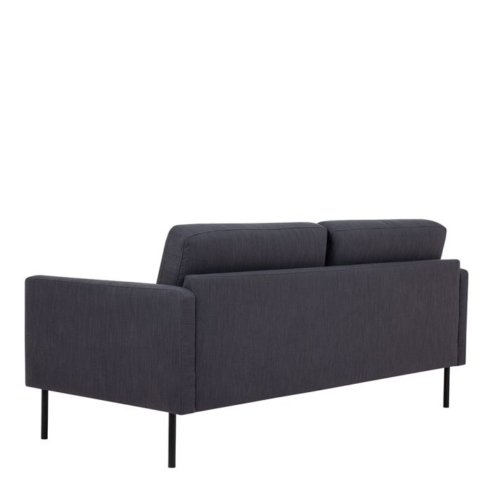 Larvik 2.5 Seater Sofa -  Anthracite, Black Legs