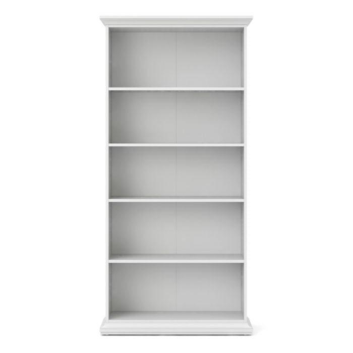 Paris Tall Bookcase in White