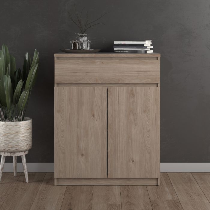 Naia Sideboard  1 Drawer 2 Doors in Jackson Hickory Oak