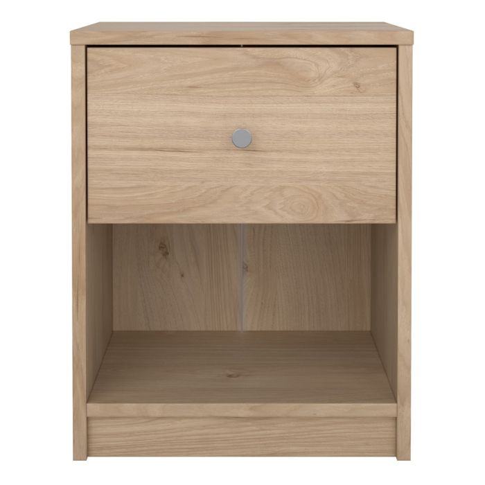 May Bedside 1 Drawer in Jackson Hickory Oak