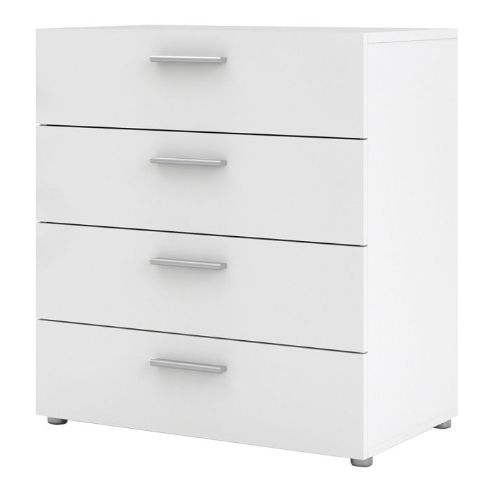 Pepe Chest of 4 Drawers in White