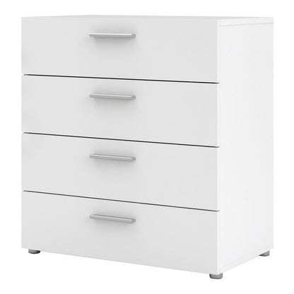 Pepe Chest of 4 Drawers in White