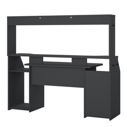 Function Plus Gaming Desk with 1 Door 1 Drawer