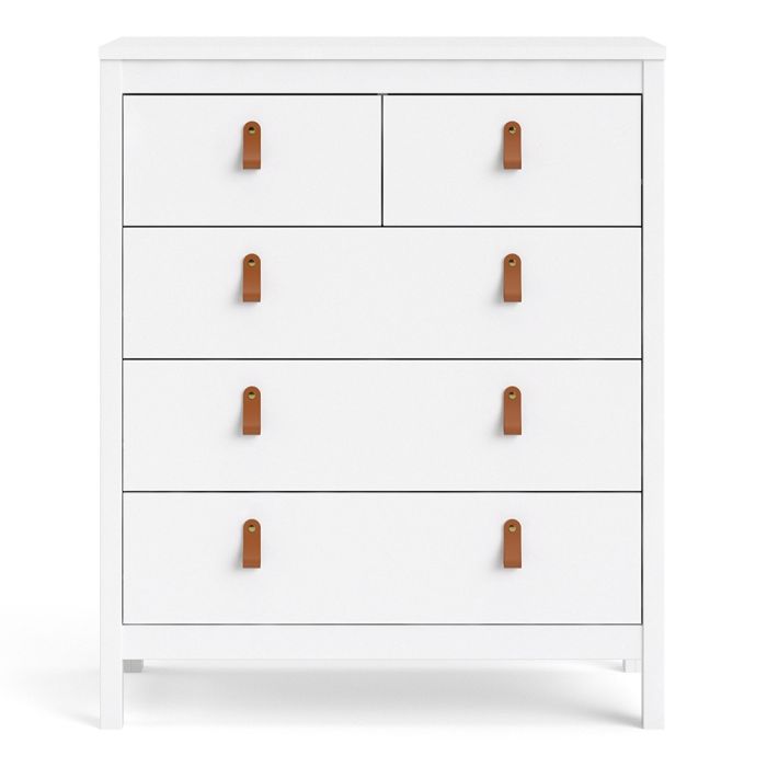 Barcelona Chest 3+2 Drawers in White