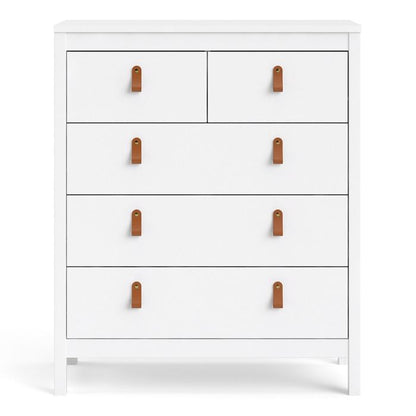 Barcelona Chest 3+2 Drawers in White