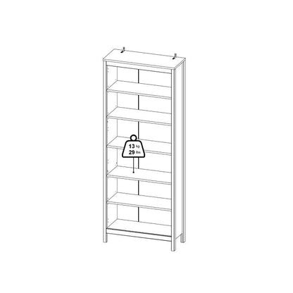 Barcelona Bookcase in Black