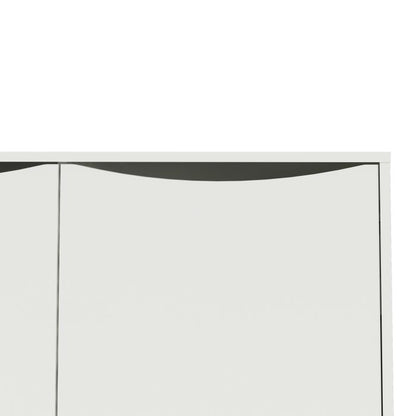 Fur Sideboard 2 Doors 3 Drawers in Grey and White