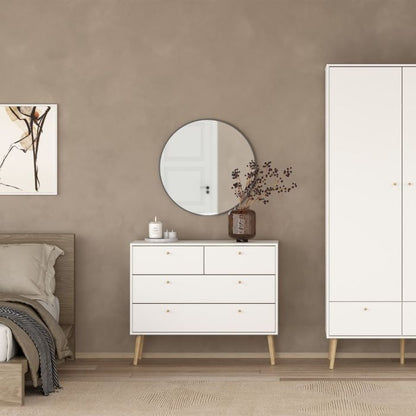 Cumbria Chest 2 + 2 Drawers White