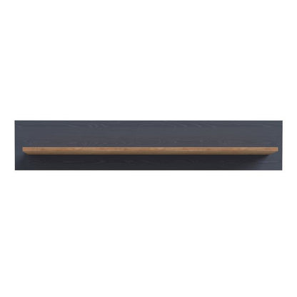 Bohol 160cm Wall Shelf in Riviera Oak/Navy