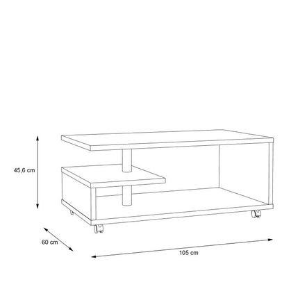 Bailey Coffee Table in Sonoma Oak