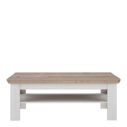 Illopa Coffee Table in Oak Nelson/Snowy Oak