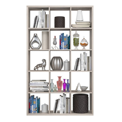 Mauro 3x5 Storage Unit in Sand Oak