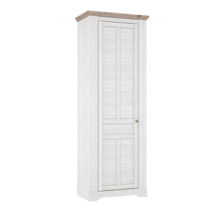 Illopa Hallway Wardrobe in Oak Nelson/Snowy Oak