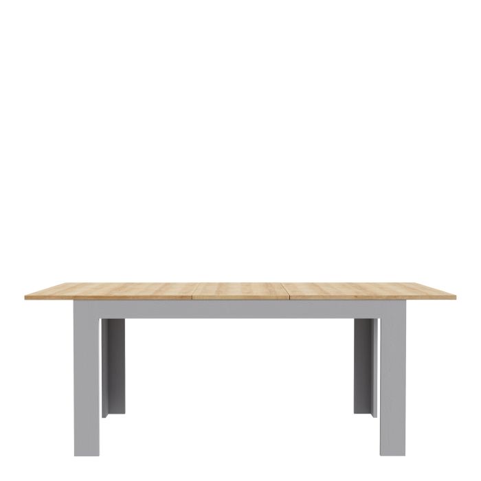 Bohol Extending Dining Table 160-207cm in Riviera Oak/Grey Oak